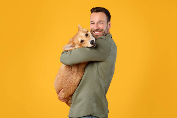 Person Holding Dog